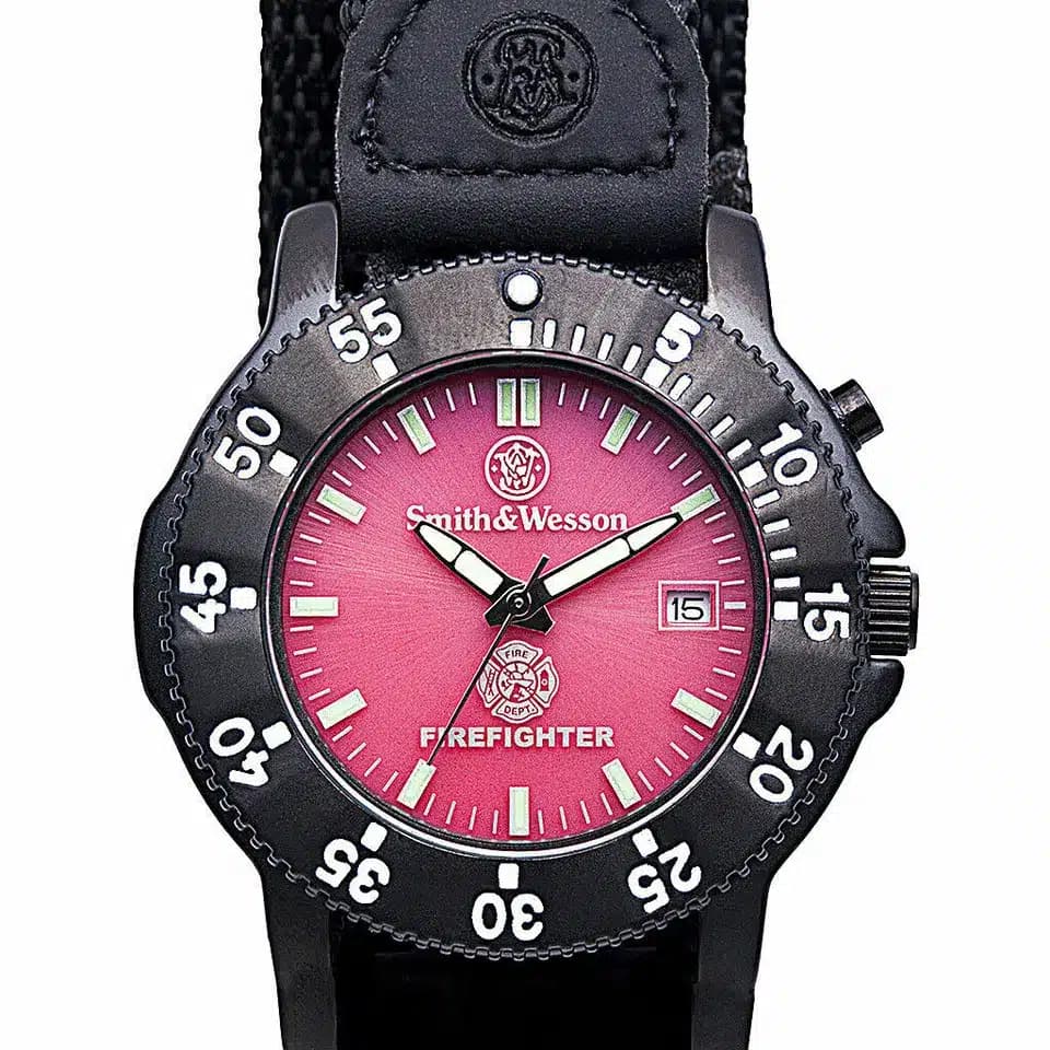 Reloj Táctico Militar Bomberos Smith & Wesson FireFighter sww-455f — imagen 1
