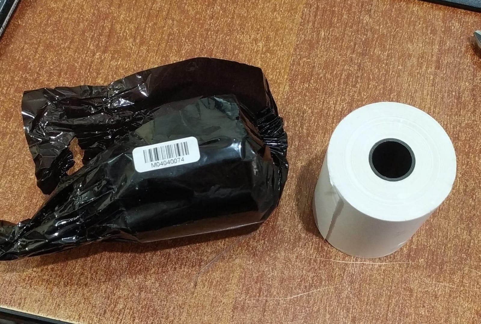 ROLLO PAPEL TÉRMICO M04040074 – ancho aprox 5 cm – nuevo, para impresora de recibos — imagen 1