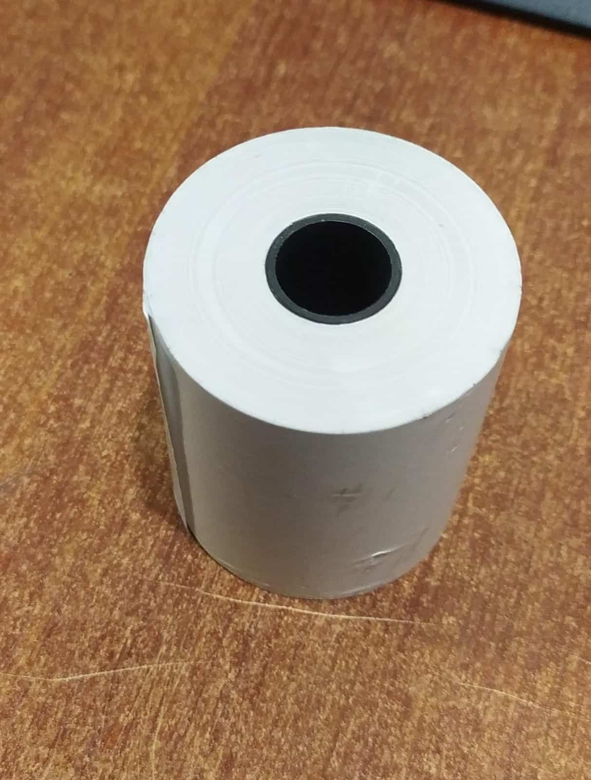 ROLLO PAPEL TÉRMICO M04040074 – ancho aprox 5 cm – nuevo, para impresora de recibos — imagen 2