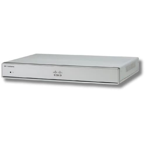 Router | CISCO | C1111-4P | ISR 1100 SERIES | Input: 12V 3.5A | 4 Ports Dual GE WAN Ethernet | con Cargador PA-1660-2SA2 12V 5.5A — imagen 1