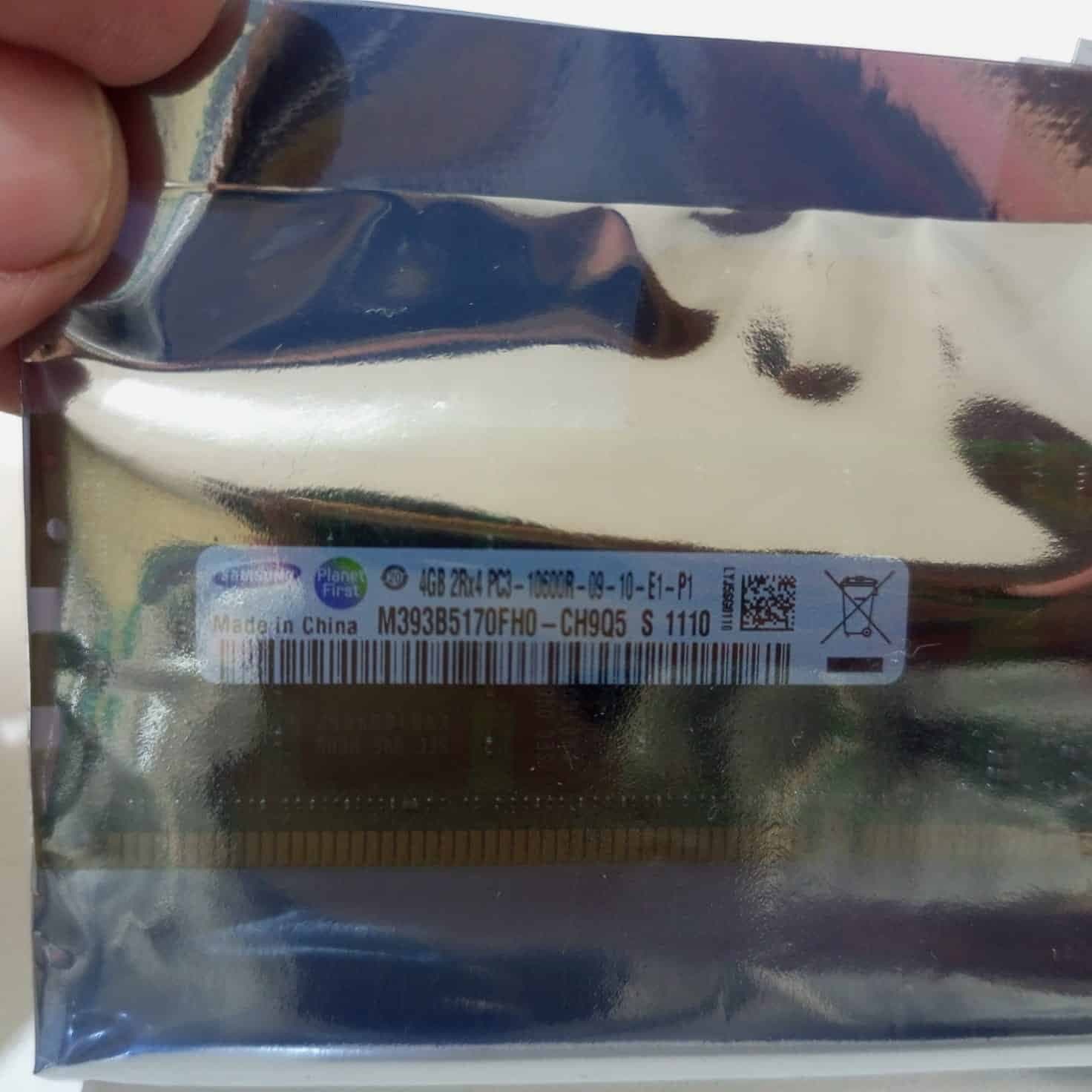 Samsung 4GB DDR3 1333MHz PC3-10600R ECC Registered Server RAM — imagen 2