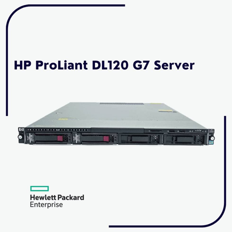 Servidor HP PROLIANT DL120 G7 | De uso | 8 gb ram | 500 gb HDD — imagen 1