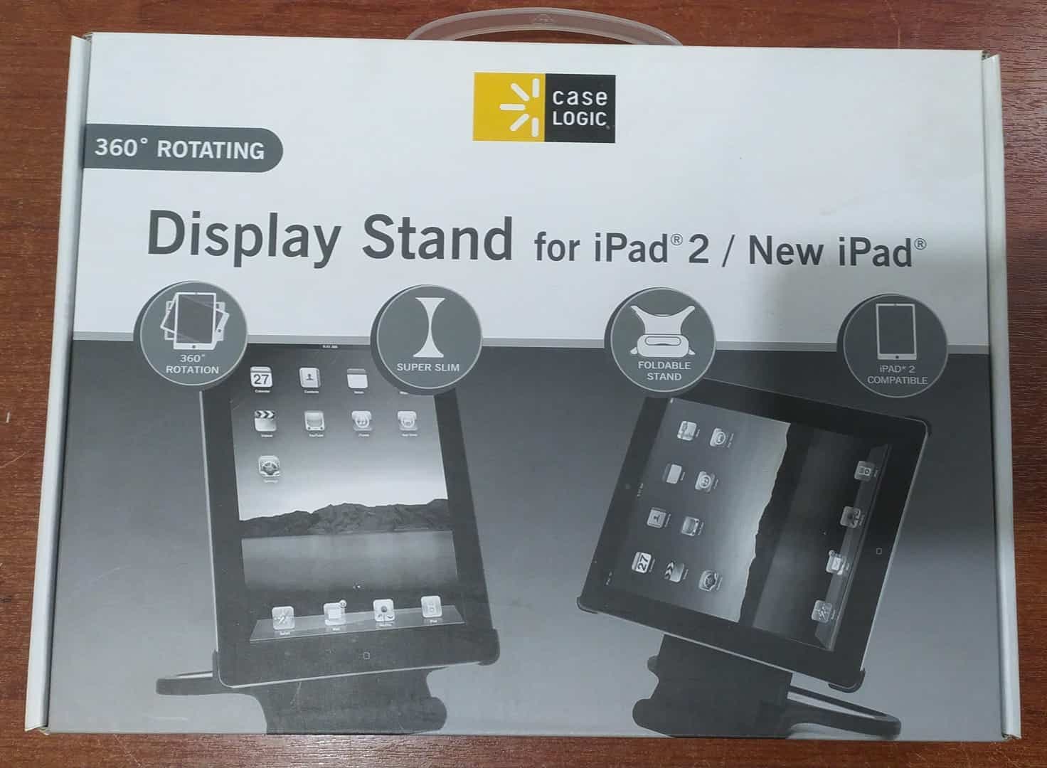 Stand rotatorio Case Logic 360° para iPad 2 / New iPad (nuevo) — imagen 1
