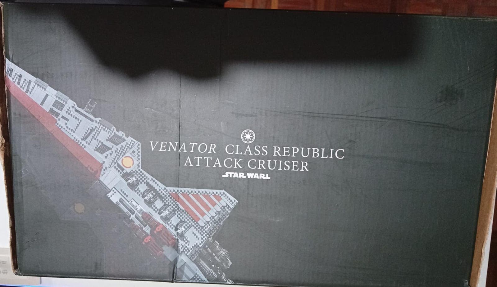Star Wars Venator-Class Republic Attack Cruiser armable tipo Lego 76352 UCS 5374 Piezas 109cm — imagen 3