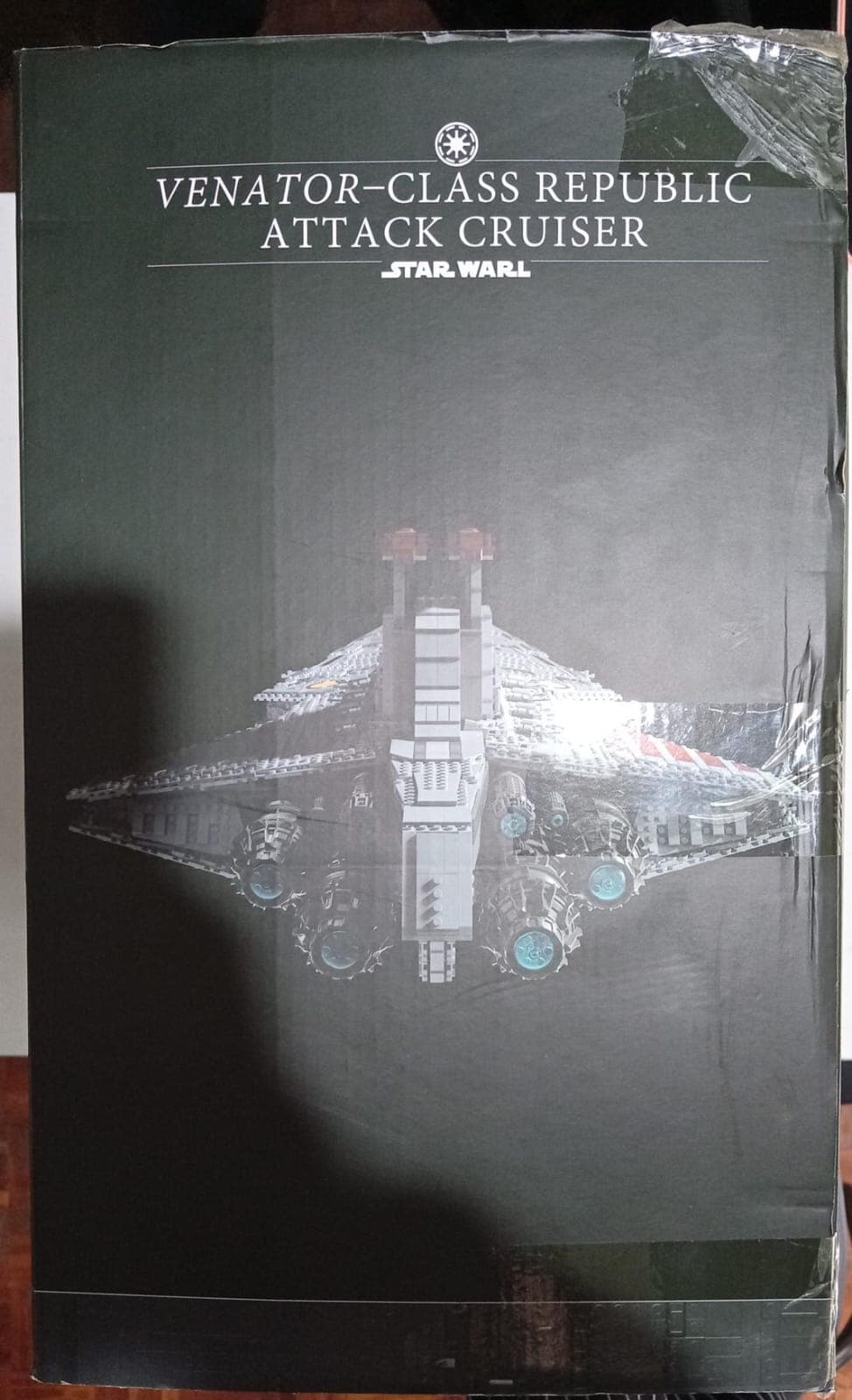 Star Wars Venator-Class Republic Attack Cruiser armable tipo Lego 76352 UCS 5374 Piezas 109cm — imagen 5
