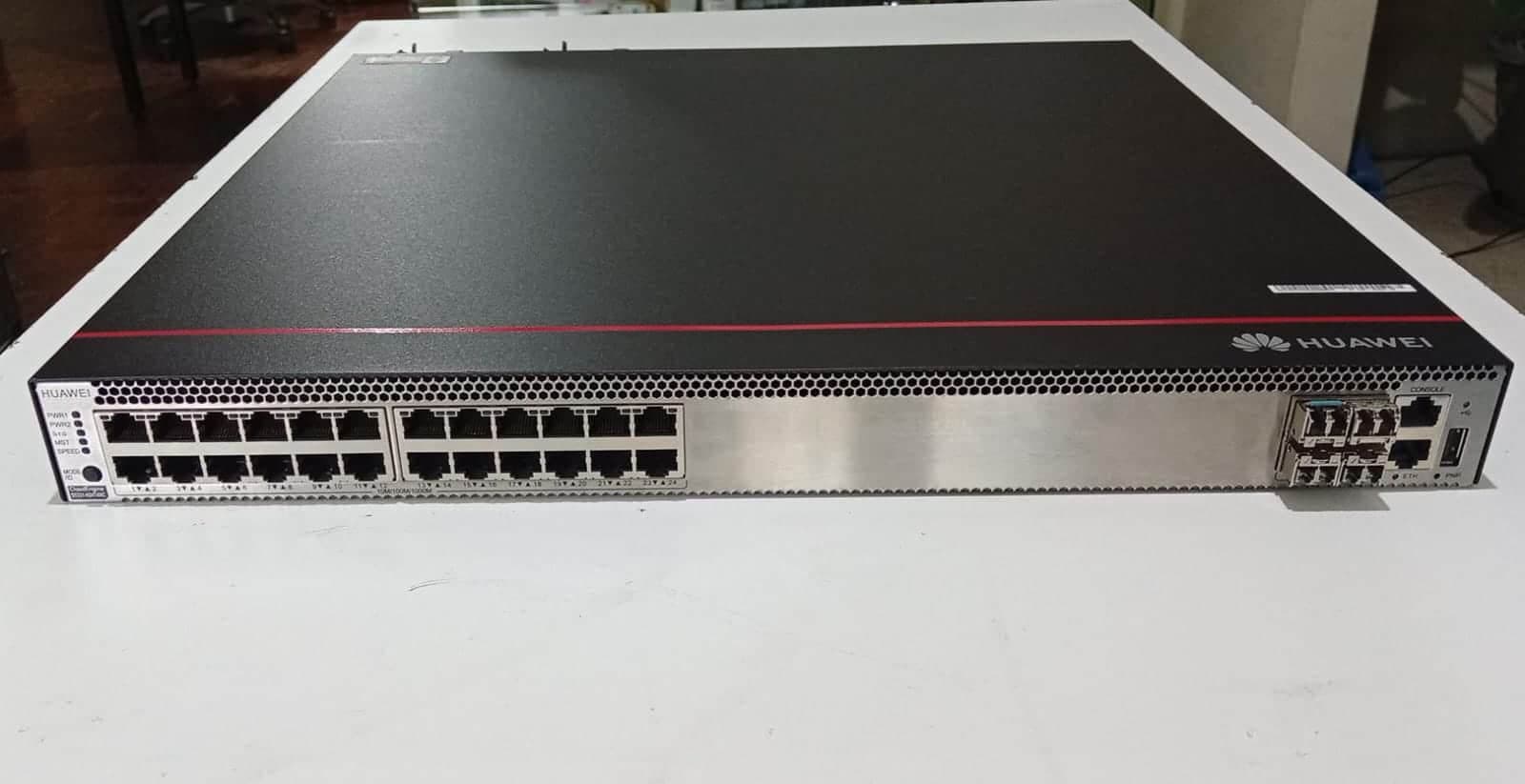 Switch Huawei S5331-H24T4XC Layer 3 24 Puertos Gigabit + 4 SFP+ 10G Empresarial — imagen 2