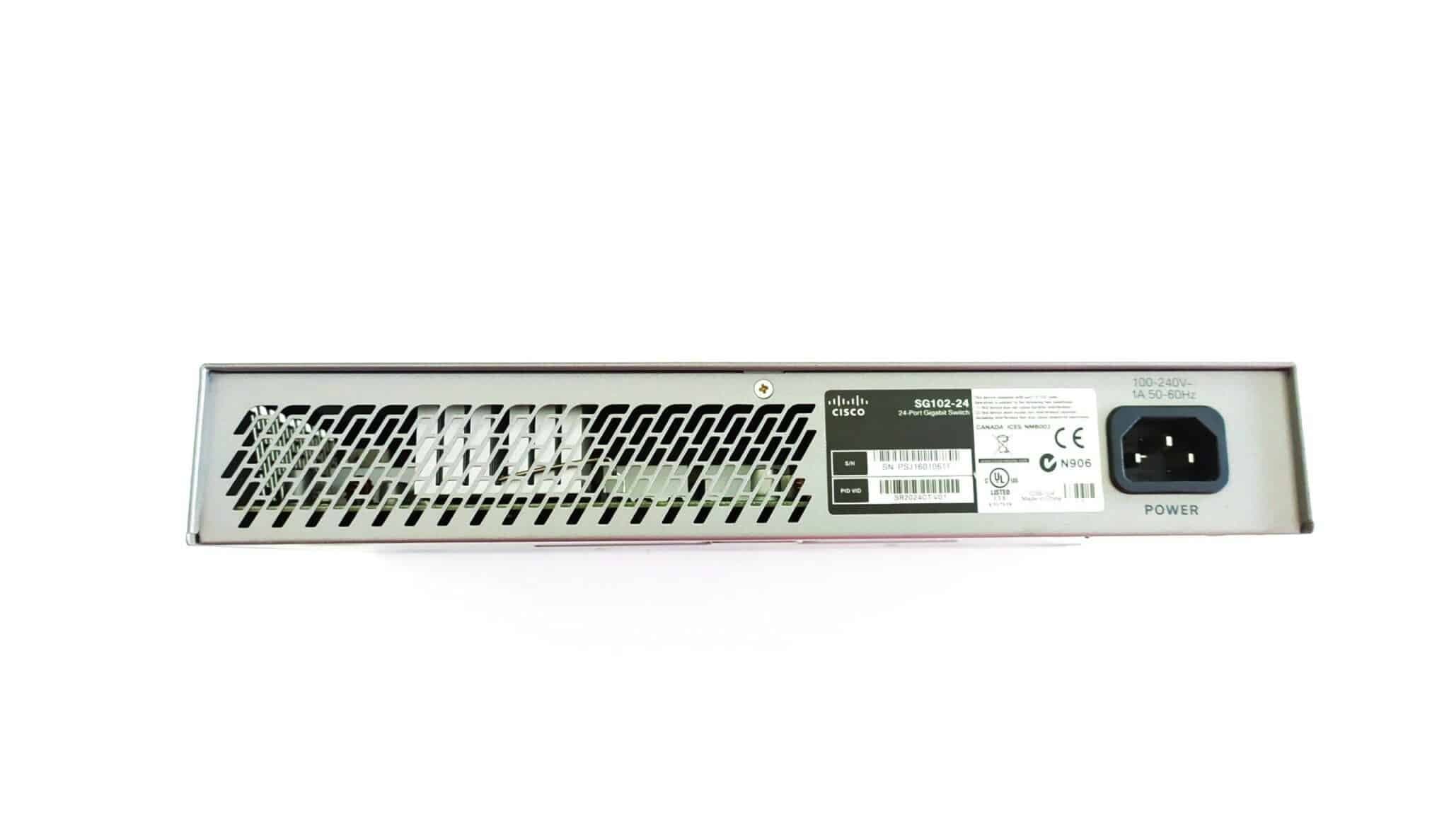 SWITCH SEMINUEVO СISCO SMALL BUSINESS SG 102-24 NO ADMINISTRABLE — imagen 6