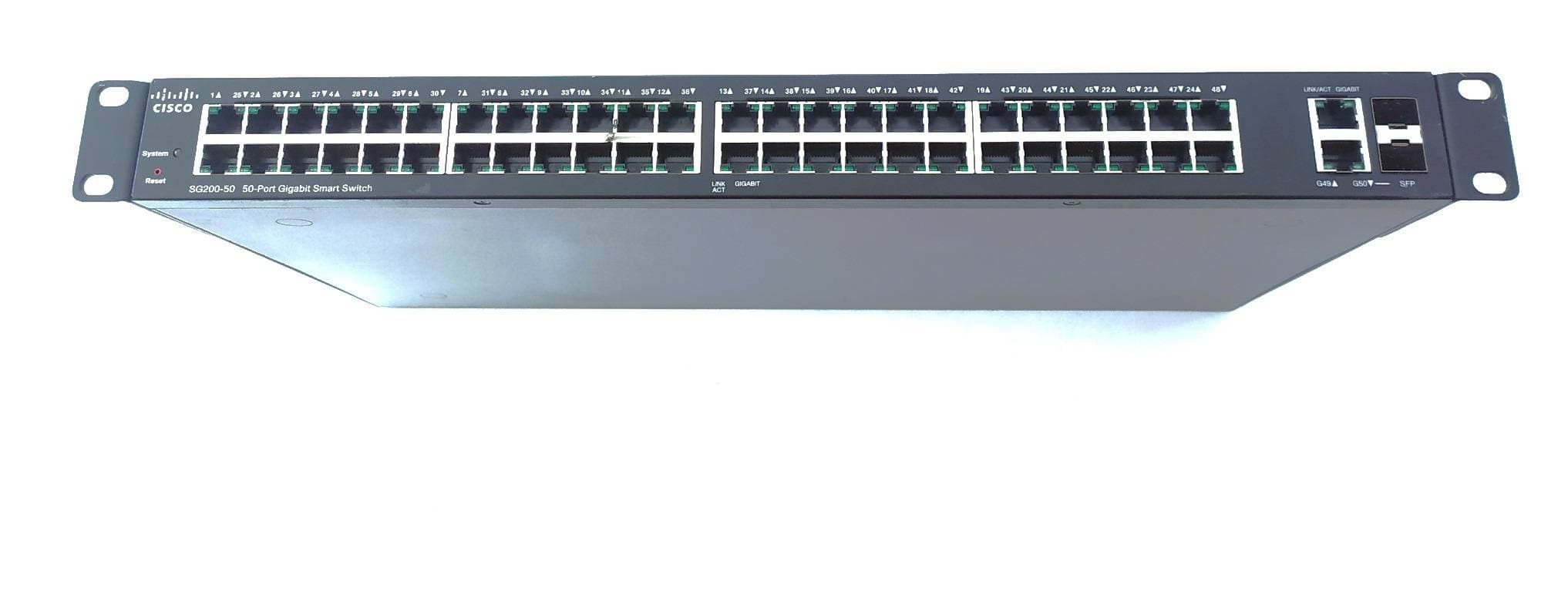 SWITCH SEMINUEVO CISCO SG200-50 ADMINISTRABLE L2 DE 48 PUERTOS GIGABIT — imagen 6