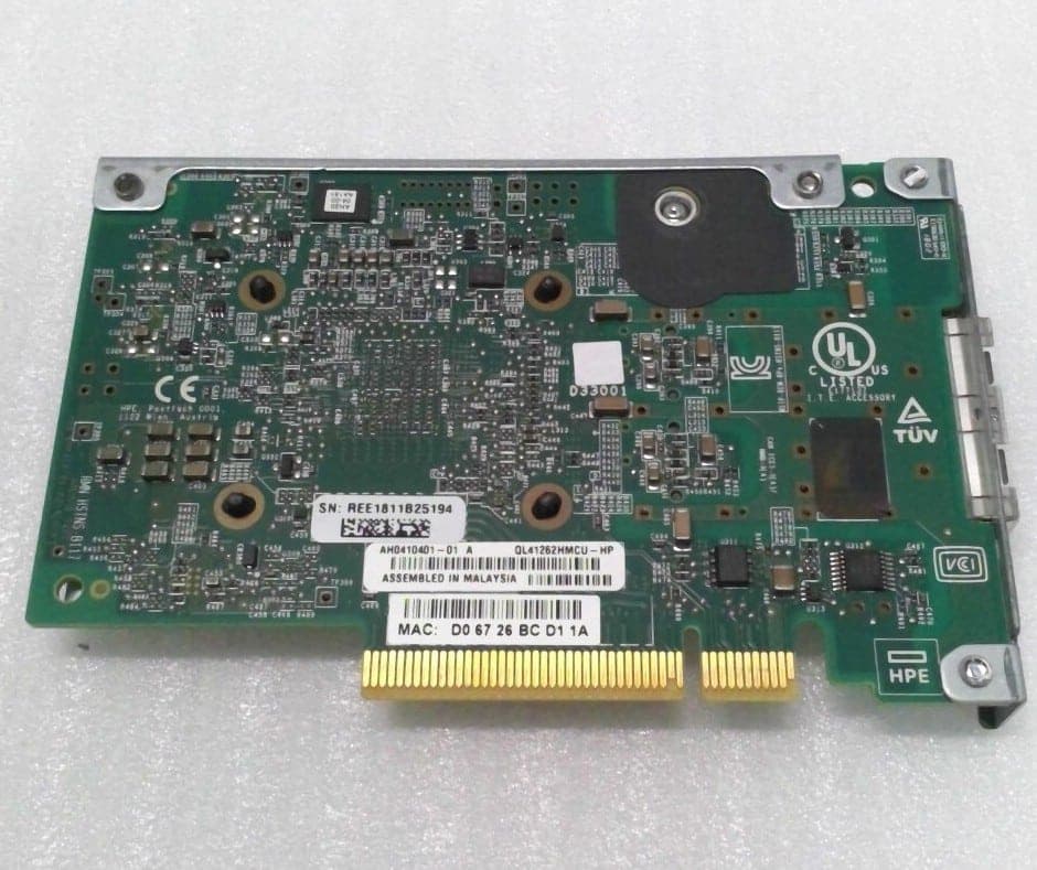 Tarjeta de Red HP Enterprise 622FLR-SFP28 10/25Gb 2 Puertos CNA FlexibleLOM (PN 867332-001) — imagen 3