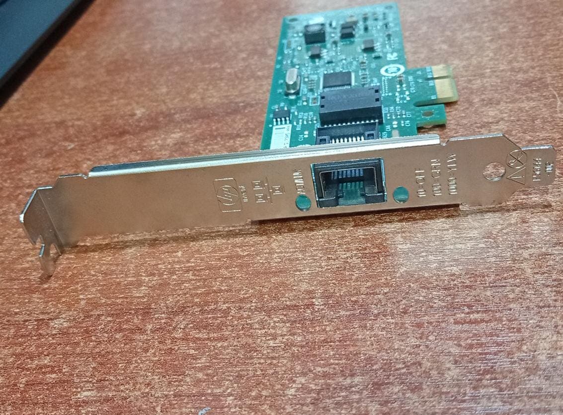 Tarjeta de Red HP NC112T PCIe x1 Gigabit 1 Puerto RJ45 503827-001 HSTNS-BN41 — imagen 3