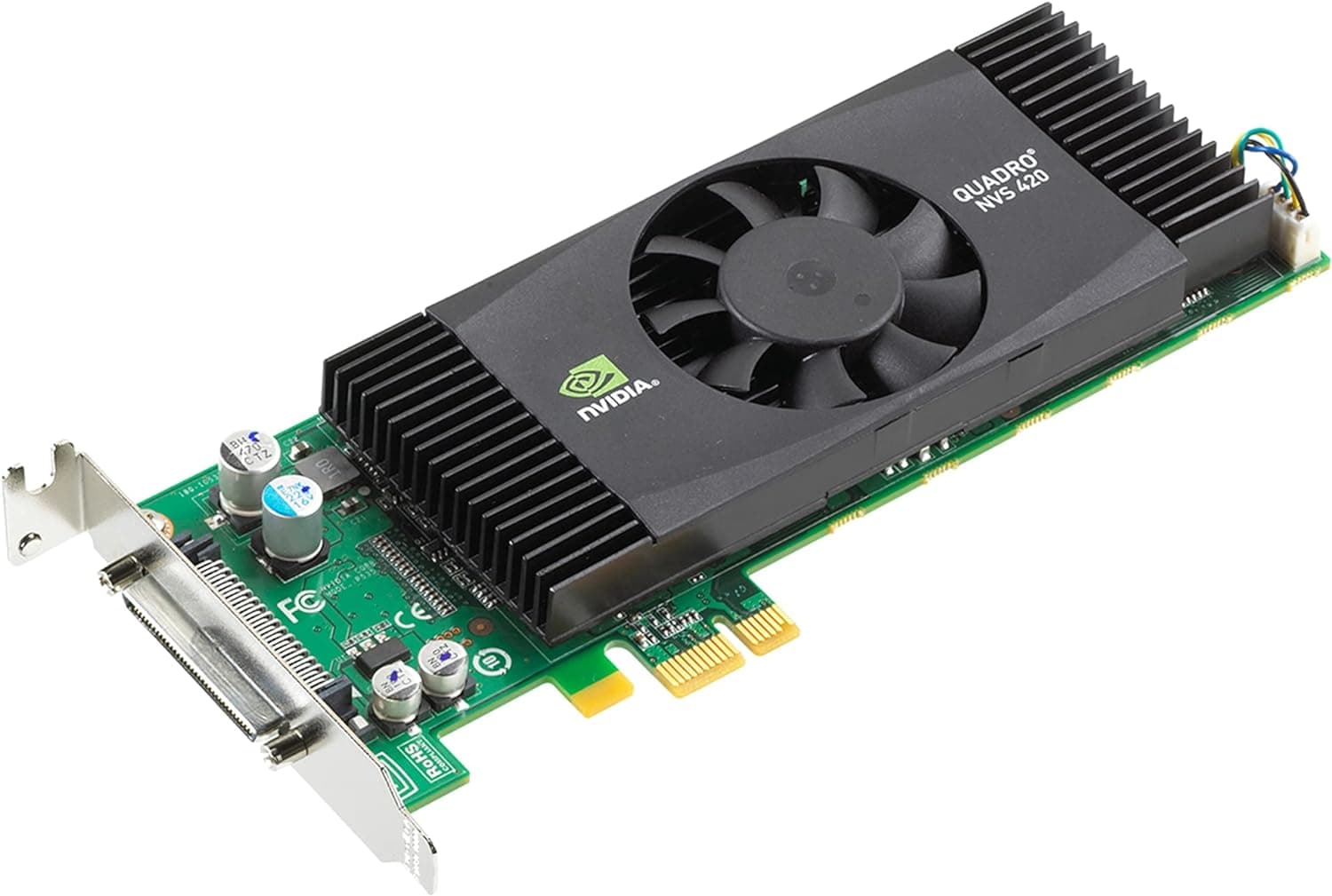 Tarjeta de video | Quadro NVS 420 | 512MB GDDR3, PCI-E 2.0 x 16, — imagen 2