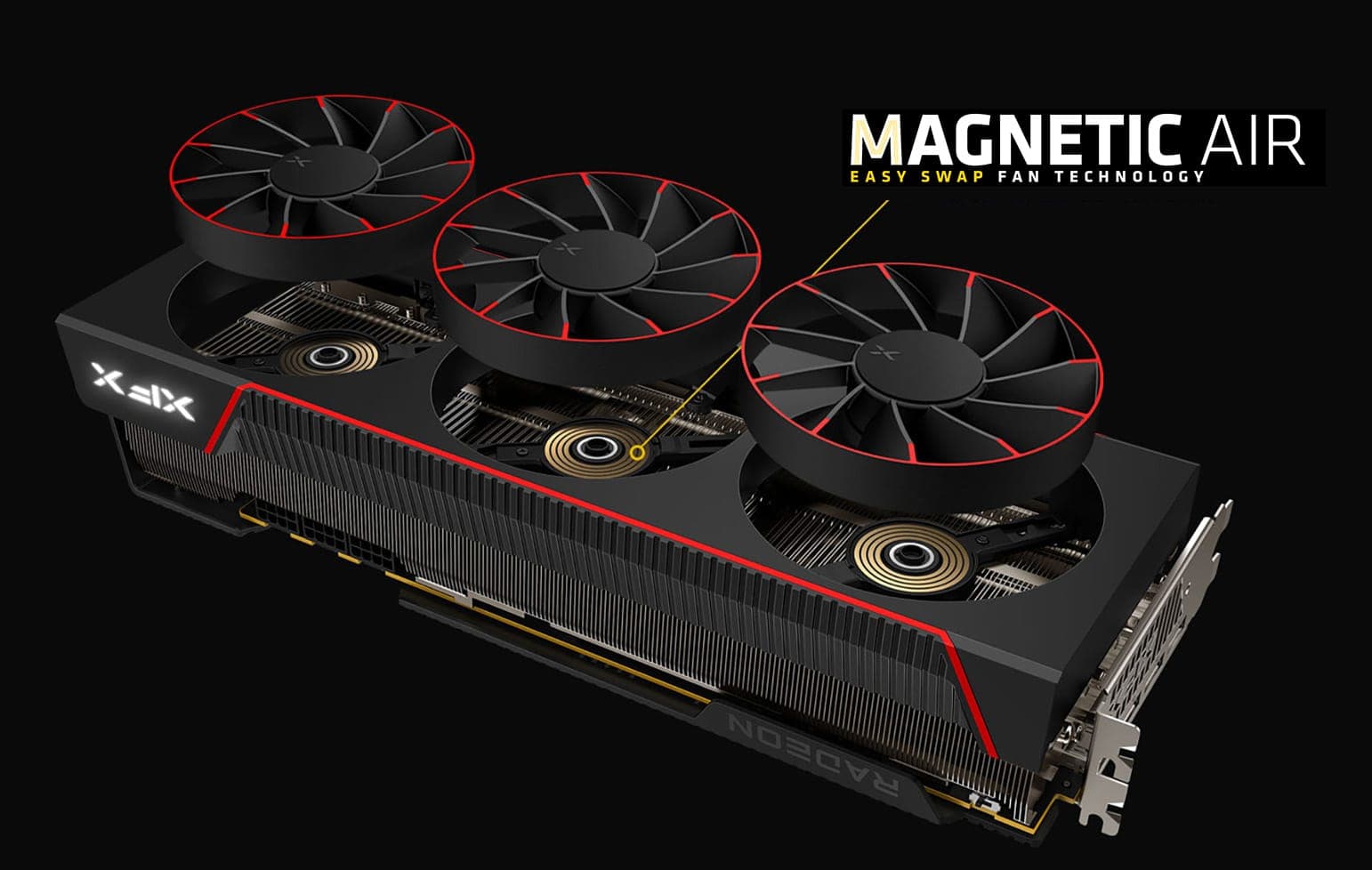 TARJETA DE VIDEO XFX MERCURY AMD RADEON RX 7900 XTX MAGNETIC AIR 24GB GDDR6 RDNA3 amd radeon rx 7900 xtx — imagen 2