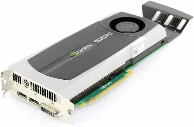Tarjeta gráfica HP 616078-001 NVIDIA Quadro 6000 PCIe - Con memoria GPU GDDR5 de 6.0 GB — imagen 1
