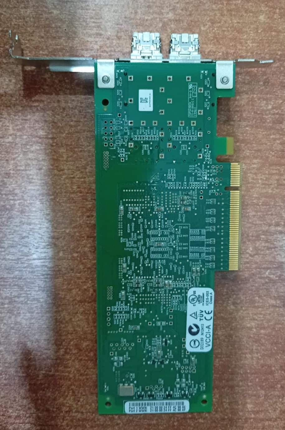 Tarjeta HBA Fibre Channel QLogic QLE2562 PX2810403-01F 8Gb Dual Port PCIe x8 — imagen 2