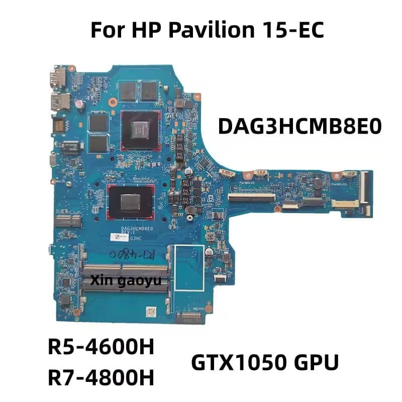 TARJETA MADRE HP PAVILLION 15-EC AMD RYZEN 5 4600H NVIDIA GTX 1050 3GB L91091-601 — imagen 1