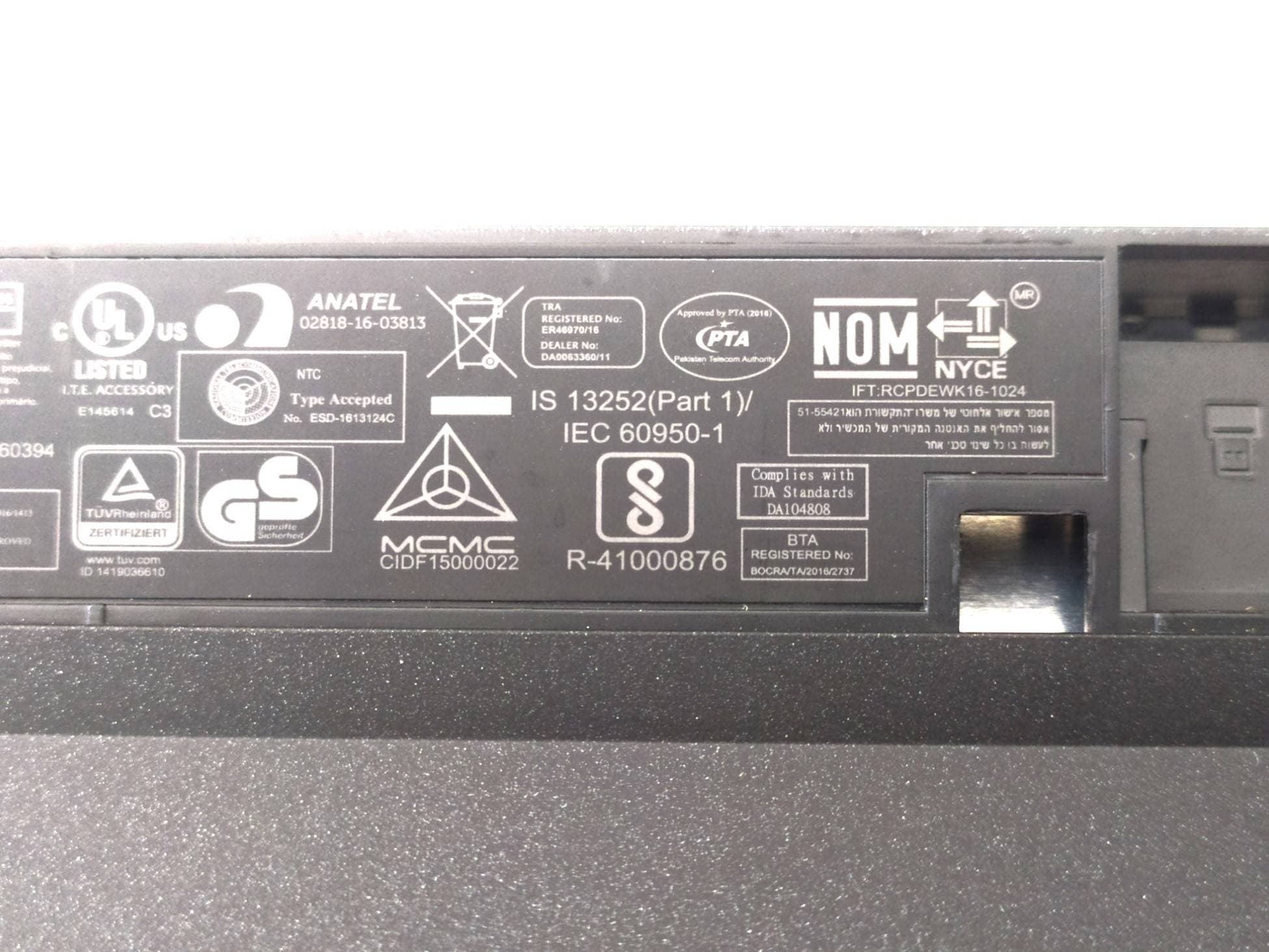 TECLADO INALÁMBRICO SEMINUEVO-DELL WK717 PREMIER WIRELESS — imagen 7