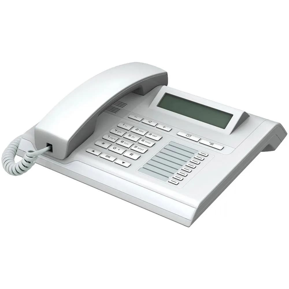 Teléfono IP UNIFY OPENSTAGE 15 HFA Blanco PoE para PBX HiPath / OpenScape — imagen 1