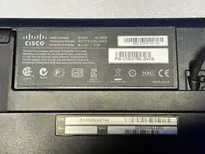 Telepresencia Táctil | CISCO | CTS-CTRL-DVC8 | SN: FTT17430138 | 12V 0.8A — imagen 3