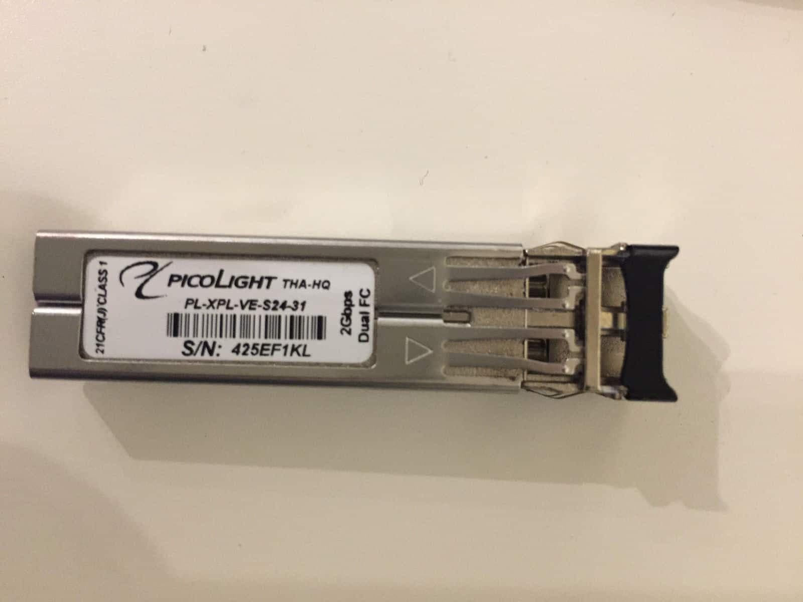 Transceptor Óptico PicoLight PL-XPL-VE-S24-31 2Gbps Dual FC Clase 1 (Seminuevo) — imagen 1