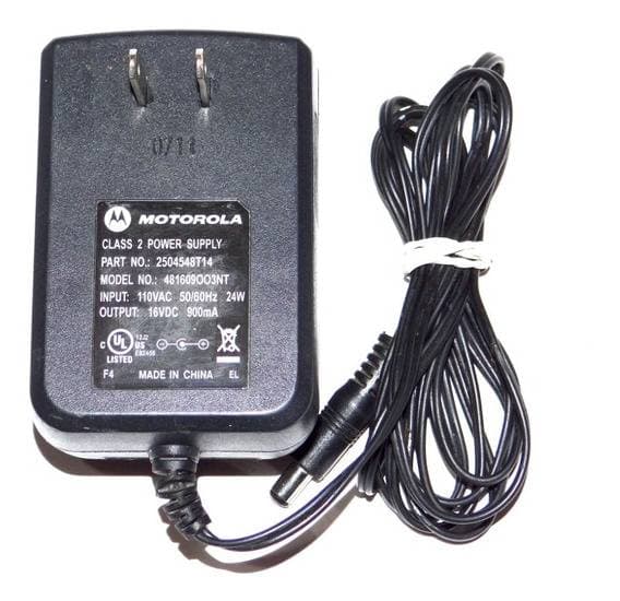 Transformador fuente de poder Motorola 16VDC 900mA — imagen 1