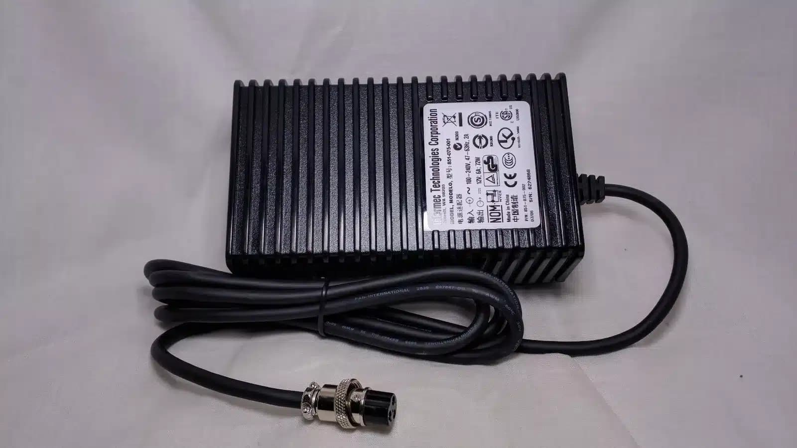 Trasformador 851-075-001 adaptador de CA 12V 6A 72W 12 6 amperios | Fuente de poder — imagen 6