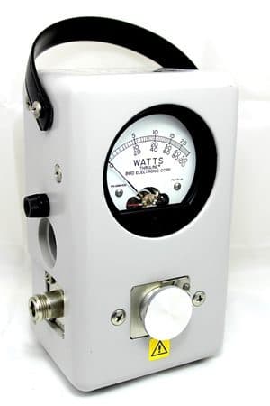 Vatímetro RF BIRD | modelo 43 | THRULINE WATTMETER | 50 OHMS | S/N 295364 — imagen 2