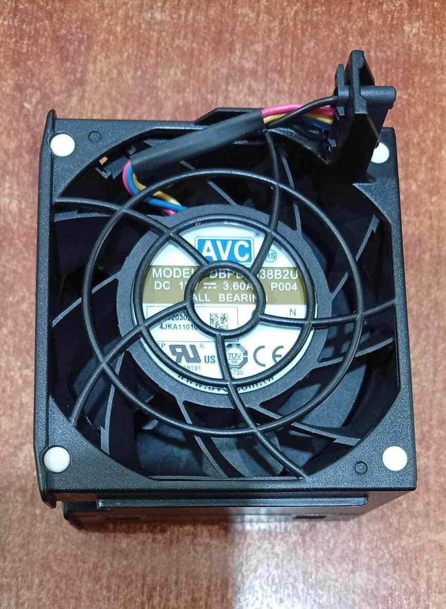 Ventilador AVC DBPD0838B2U Fan Server 80x38mm 12V 1.20A PWM | Seminuevo — imagen 2