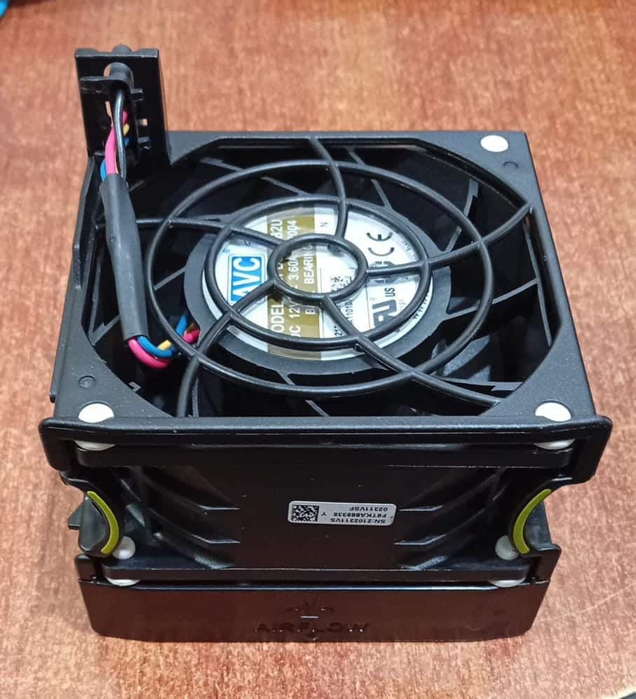 Ventilador AVC DBPD0838B2U Fan Server 80x38mm 12V 1.20A PWM | Seminuevo — imagen 3