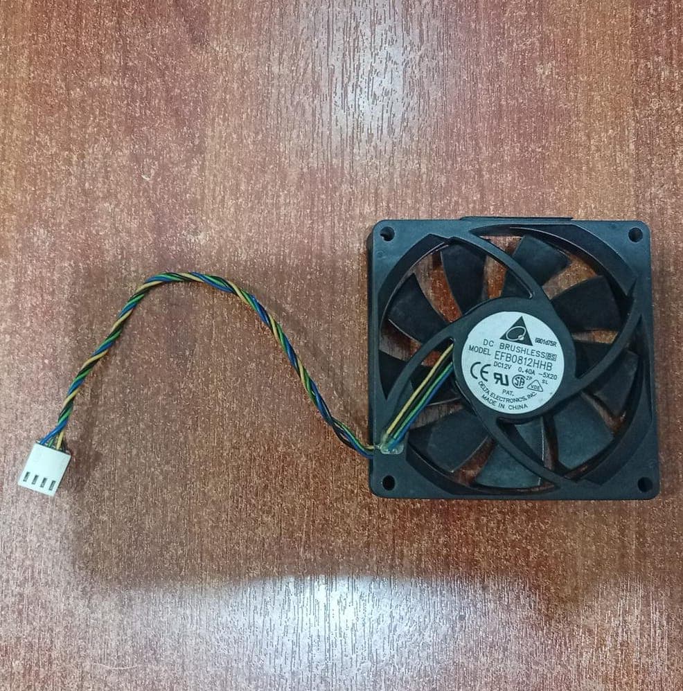 Ventilador Delta Electronics EFB0812HHB 12 V DC 0.40 A – 80×80×15 mm – Seminuevo — imagen 3