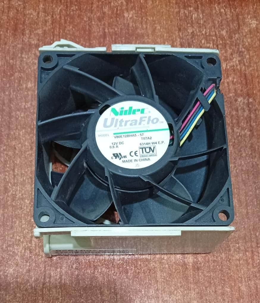 Ventilador Nidec UltraFlo V80EEE12BHA5-57 12V DC 0.6A — Seminuevo — imagen 1