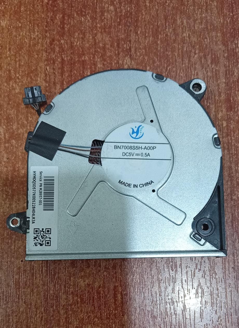 Ventilador Seminuevo para Laptop HP Zbook BN7008S5H‑A00P 5V DC 0.5A — imagen 1