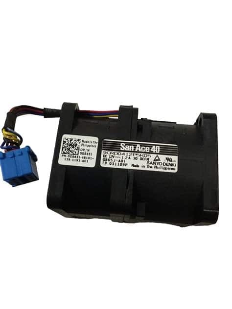 Ventilador San Ace 9CRD0412P5K05 / 0G865J 12 V 1.2 A PWM – Repuesto Dell R410 — imagen 1